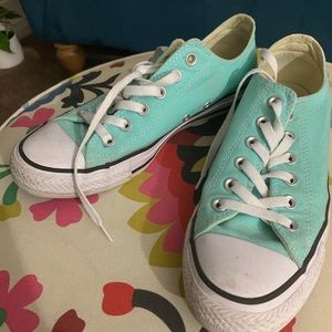 Turquoise Converse